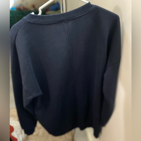 Navy Tunic Sweater - Picture 3 of 3